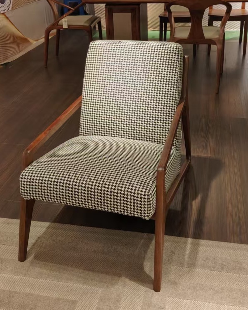 Triangle Walnut Arm chair — view 7
