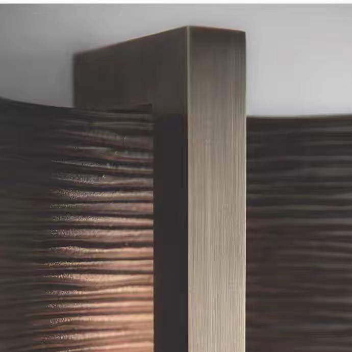 Aurelia Wave Wall Light, material detail