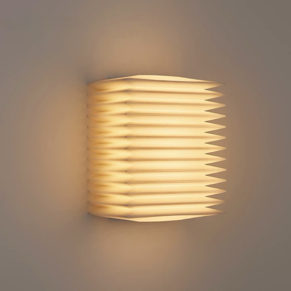 LumaFold Pleated Wall Light product display