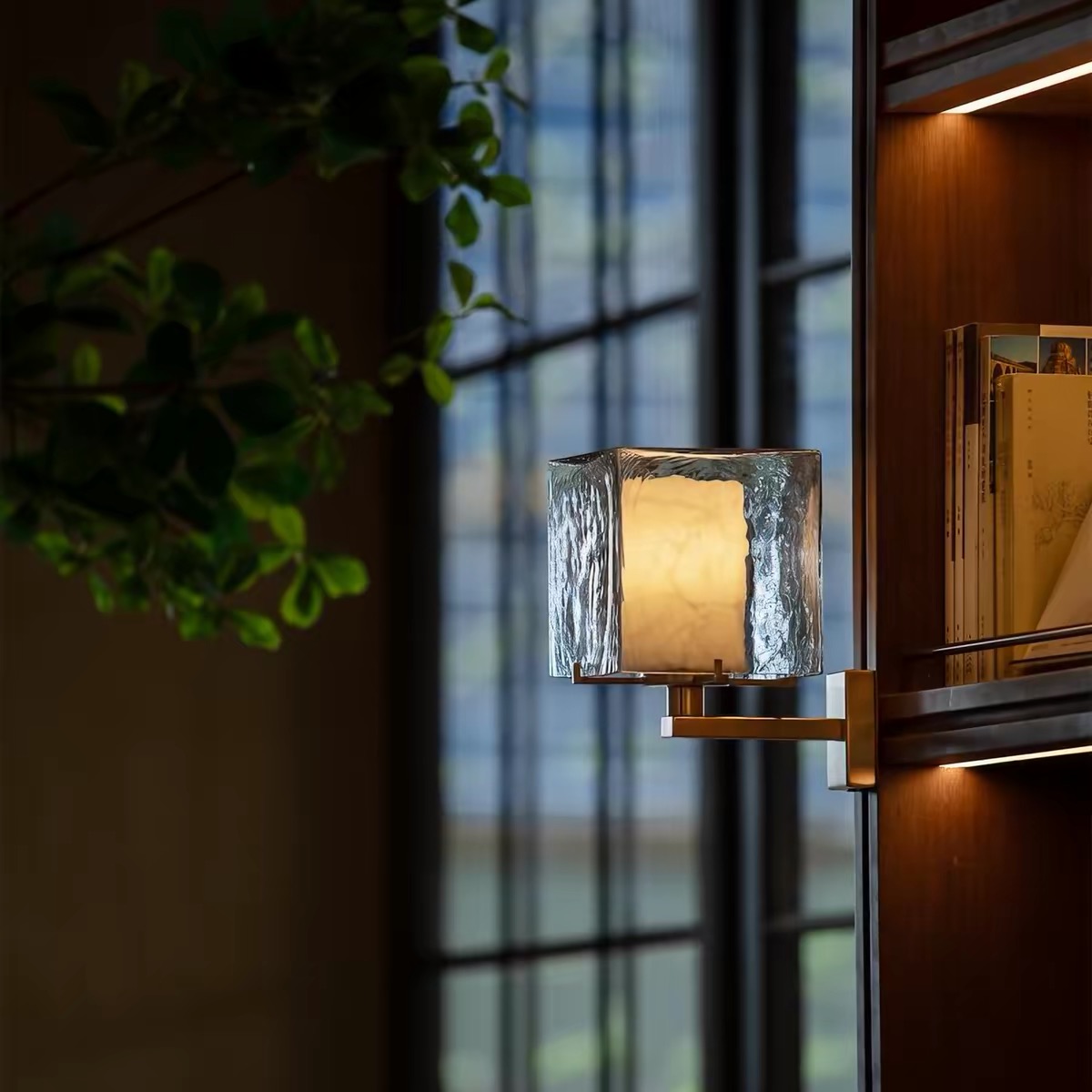 Aurelia Glass Wall Sconce product display