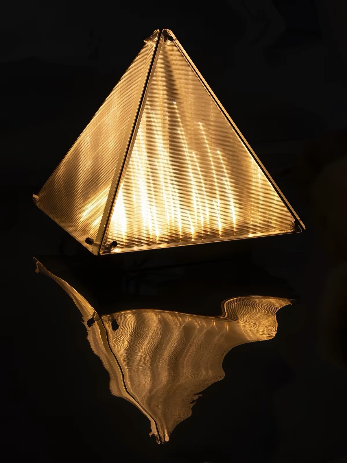 Fragment floor lamp architectural view