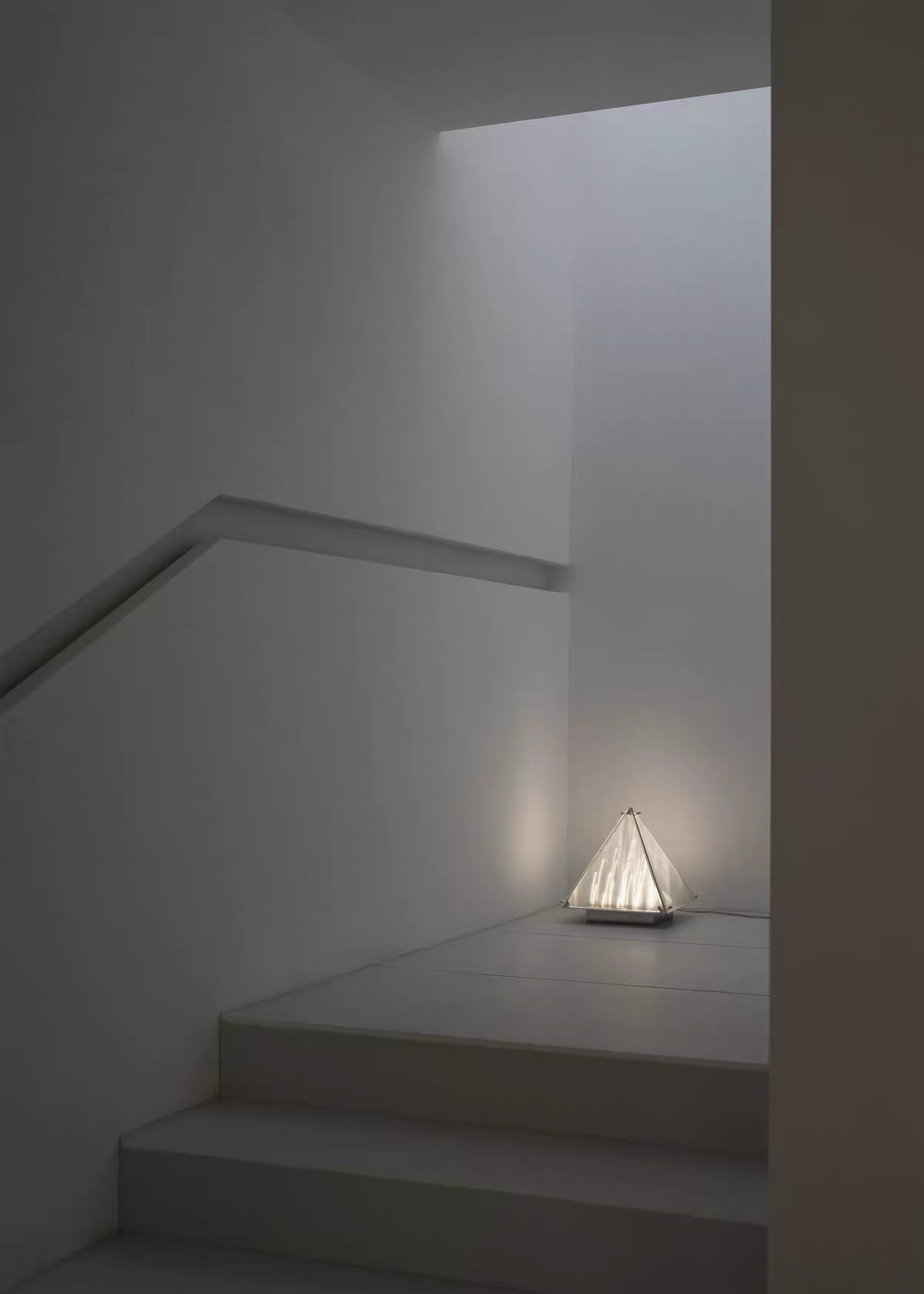 Fragment Prism Floor Lamp in an architectural interior