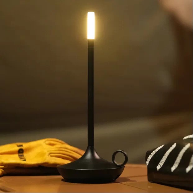 Graypants Wick lamp in a real home