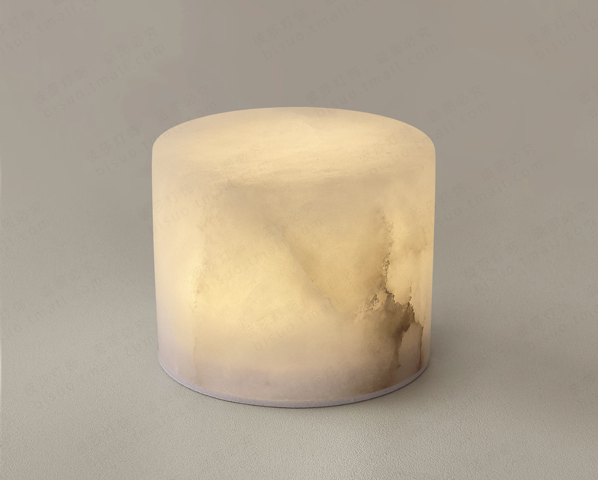 Nube Spanish marble lamp studio view