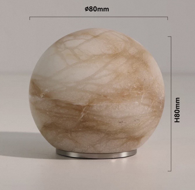 Moonlit Alabaster Lamp specifications