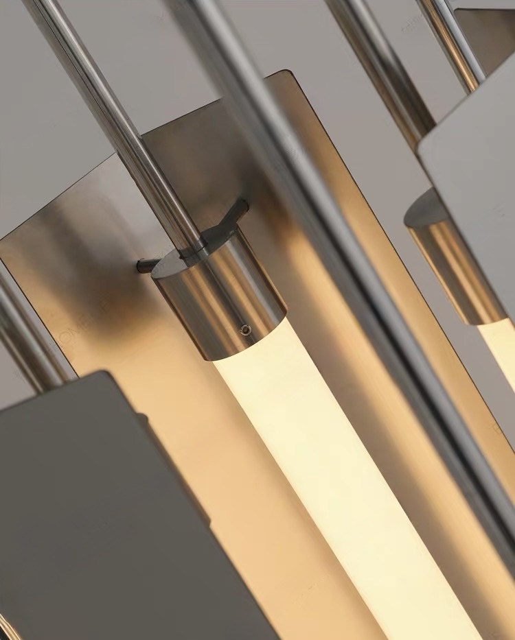 Meridian Stainless Floor Lamp — view 6