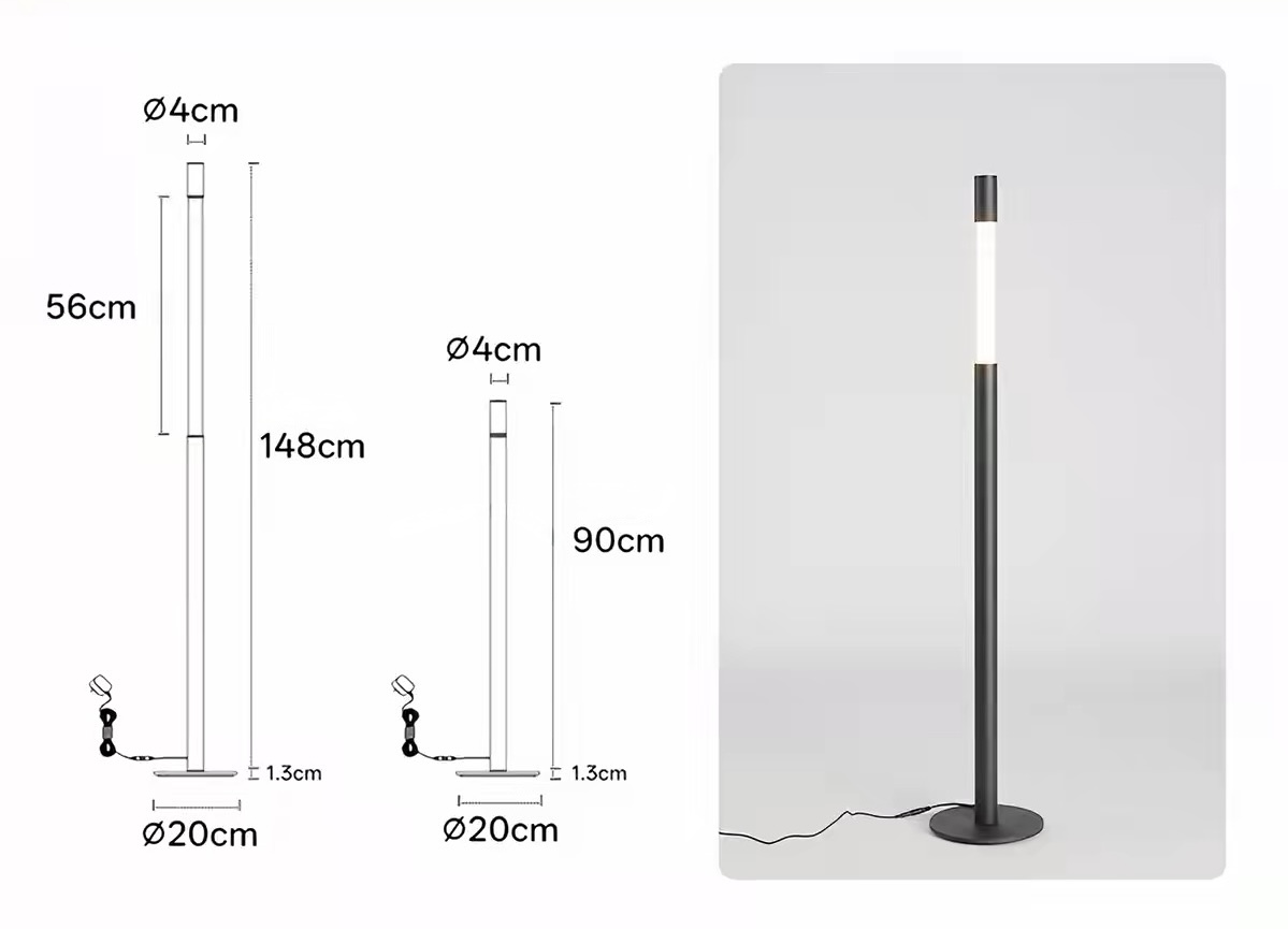 Slide Bauhaus Floor Lamp — view 5