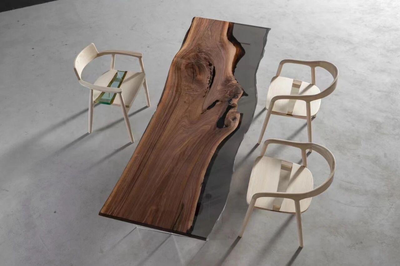 Akary product display presented in an emerald sofa lounge